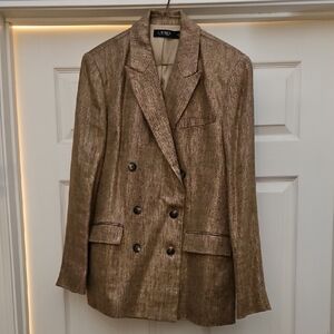 Ralph Lauren Metallic Blazer